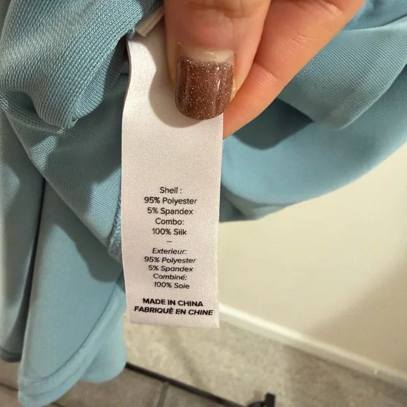 Cinq à Sept Blue Cowl Neck Tank Top - Picture 4 of 4